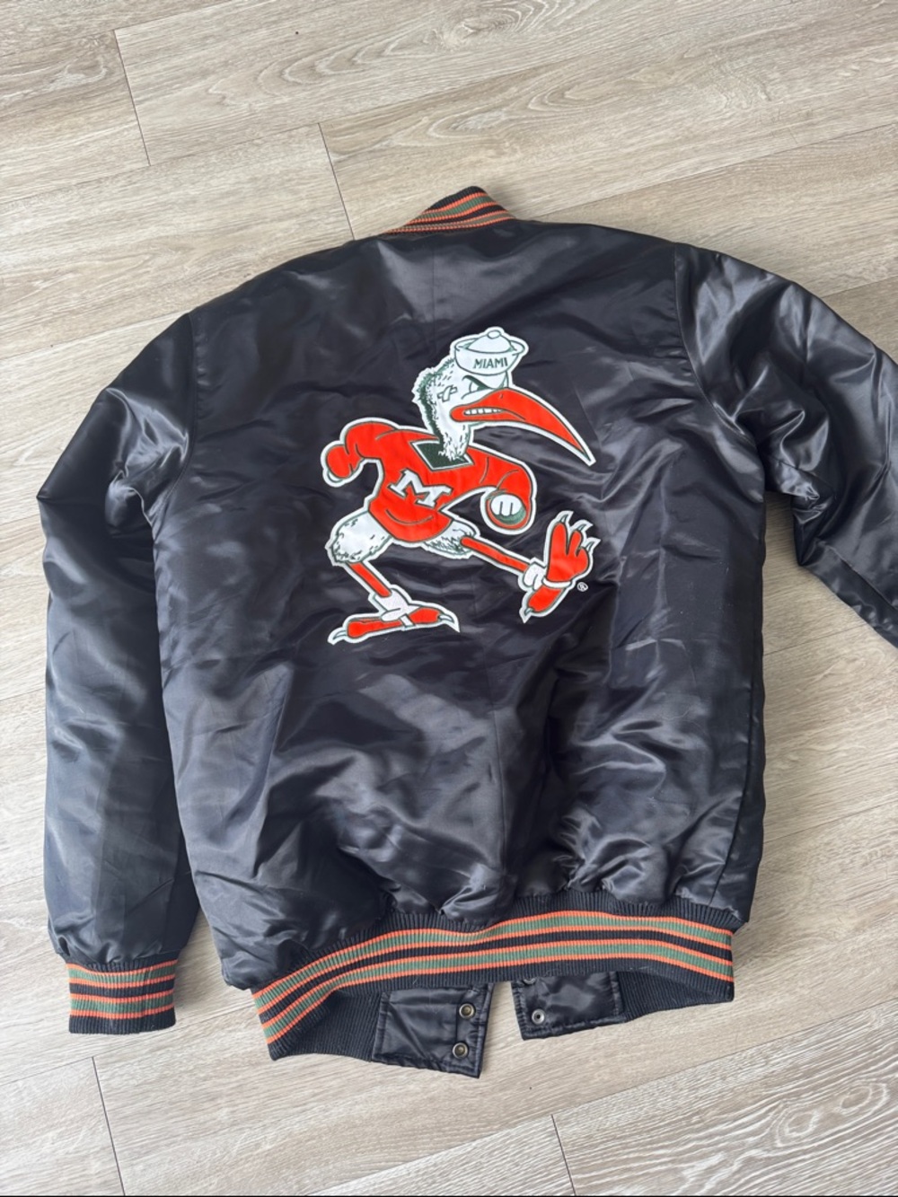 Miami Hurricanes Starter Jacket - Picture 6 of 8